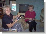 Mom's looking at photos