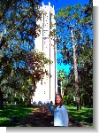 Pam at tower