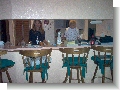 Pam and Bea in Kitchen