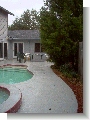 Window on right is guest bedroom