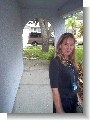 Outside front door