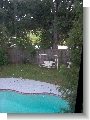 From upstairs - can see the street in back